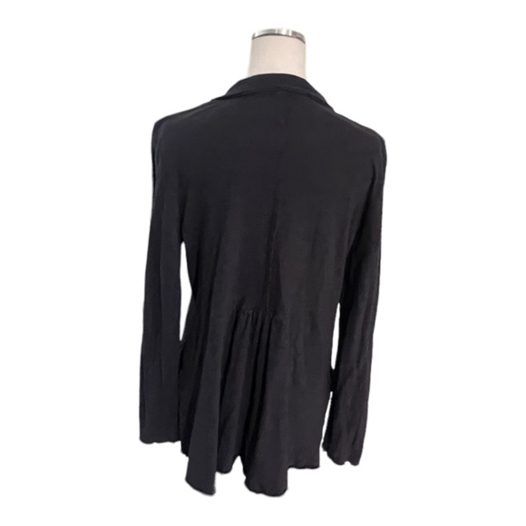 Fenini jacket with distressed edging.  Size medium.   Blue/navy in color. - Picture 5 of 7